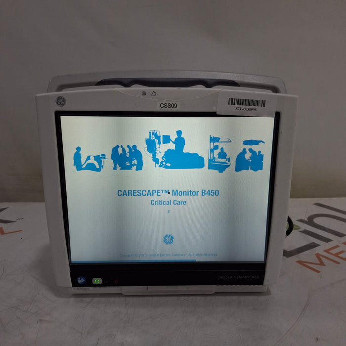 GE Healthcare GE Healthcare Carescape B450 Critical Care Patient Monitor Patient Monitors reLink Medical