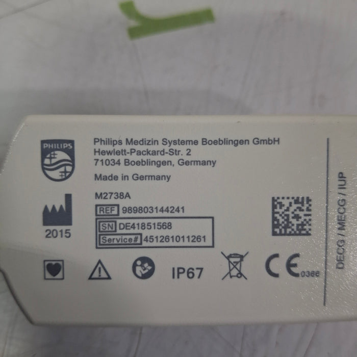 Philips Philips M2738A Avalon IUP/ECG Patient Module Patient Monitors reLink Medical