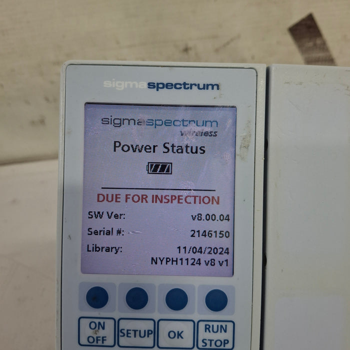 Baxter Baxter Sigma Spectrum 8.00.04 w/o Battery Infusion Pump Infusion Pumps reLink Medical