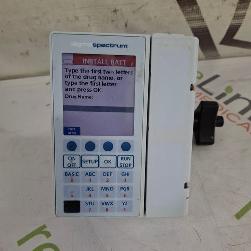 Baxter Baxter Sigma Spectrum 8.00.04 w/o Battery Infusion Pump Infusion Pumps reLink Medical