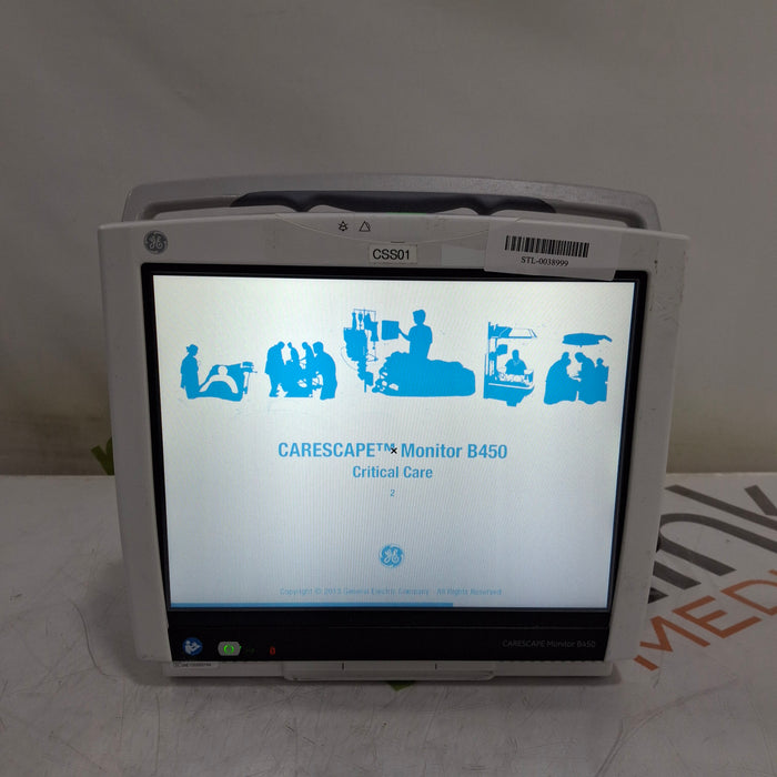 GE Healthcare GE Healthcare Carescape B450 Critical Care Patient Monitor Patient Monitors reLink Medical