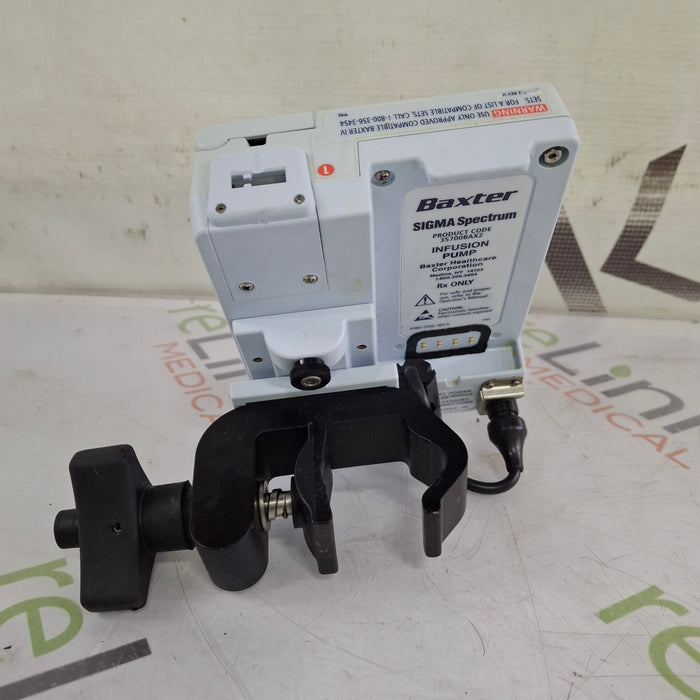 Baxter Baxter Sigma Spectrum 8.01.00 w/o Battery Infusion Pump Infusion Pumps reLink Medical