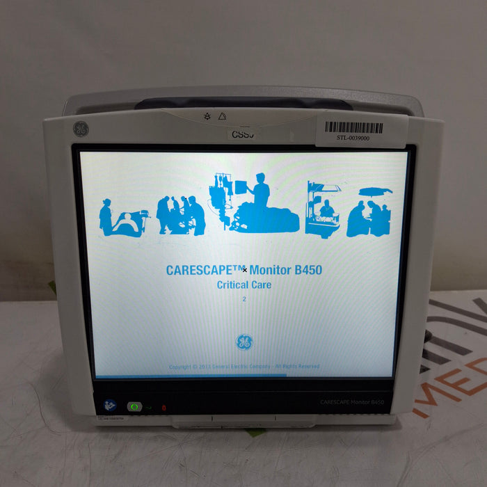 GE Healthcare GE Healthcare Carescape B450 Critical Care Patient Monitor Patient Monitors reLink Medical