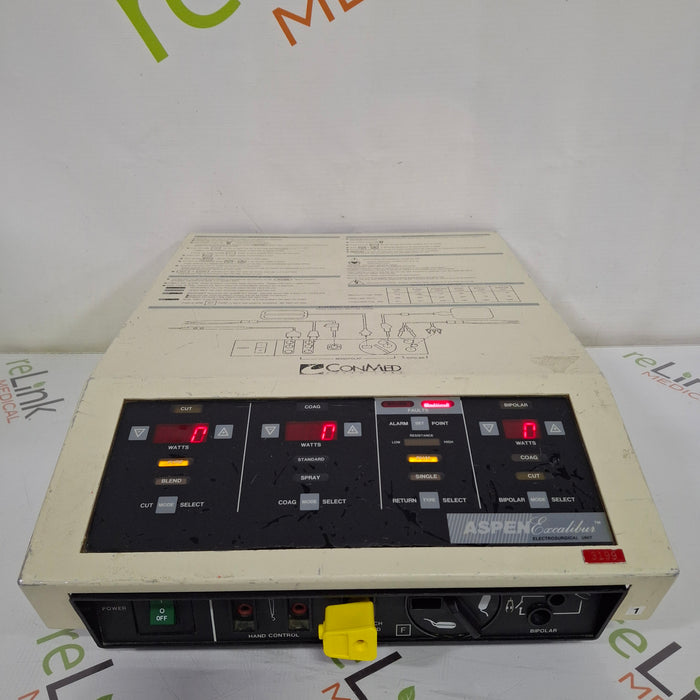 ConMed ConMed Aspen Excalibur Electrosurgical Unit Electrosurgical Units reLink Medical