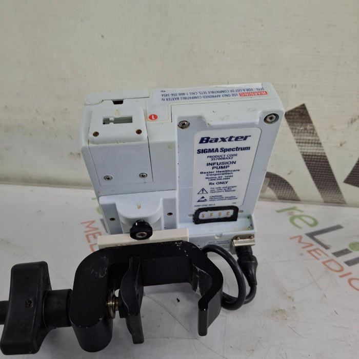 Baxter Baxter Sigma Spectrum 8.00.03 w/o Battery Infusion Pump Infusion Pumps reLink Medical