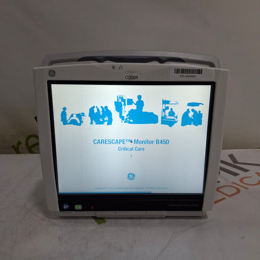 GE Healthcare GE Healthcare Carescape B450 Critical Care Patient Monitor Patient Monitors reLink Medical