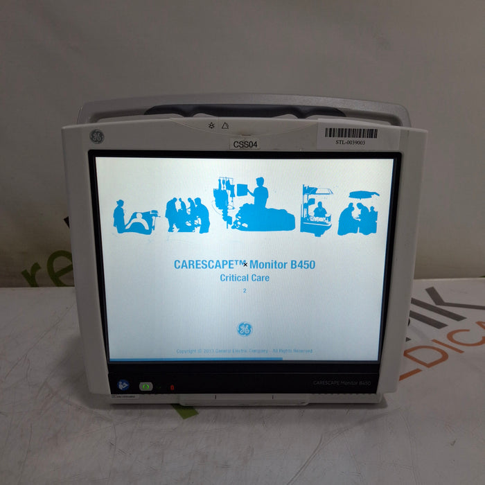 GE Healthcare GE Healthcare Carescape B450 Critical Care Patient Monitor Patient Monitors reLink Medical