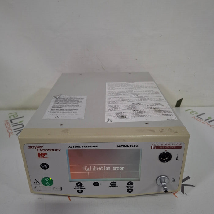 Stryker Stryker 40L Highflow Insufflator Rigid Endoscopy reLink Medical