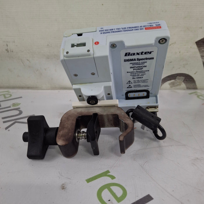 Baxter Baxter Sigma Spectrum 8.01.00 w/o Battery Infusion Pump Infusion Pump reLink Medical