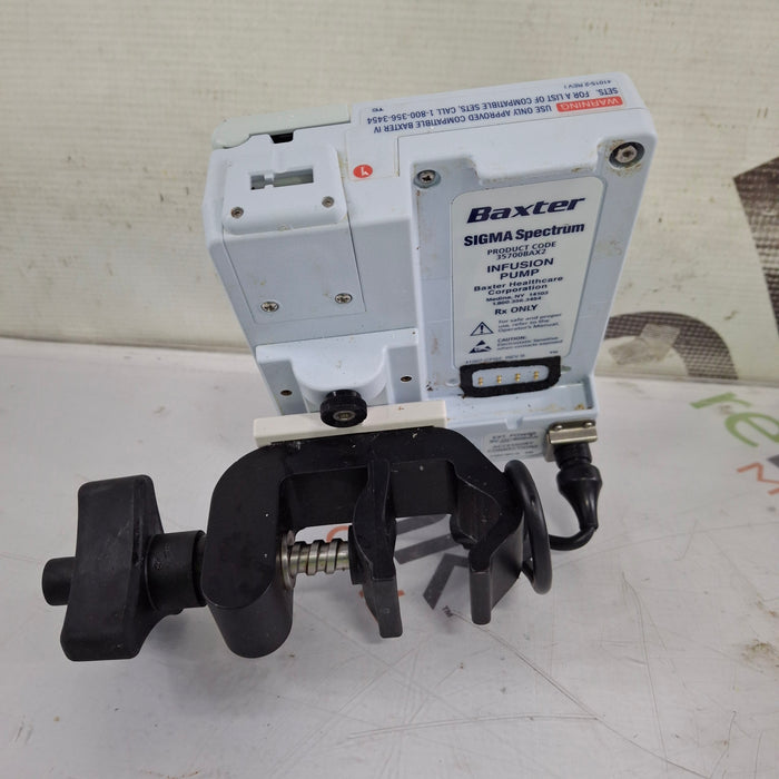 Baxter Baxter Sigma Spectrum 8.00.05 w/o Battery Infusion Pump Infusion Pump reLink Medical