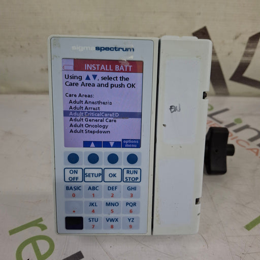 Baxter Baxter Sigma Spectrum 8.00.04 w/o Battery Infusion Pump Infusion Pump reLink Medical