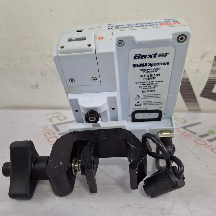 Baxter Baxter Sigma Spectrum 8.00.04 w/o Battery Infusion Pump Infusion Pump reLink Medical