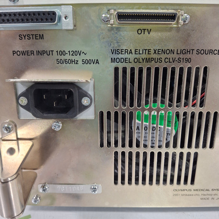 Olympus Olympus CLV-S190 Visera Elite Light Source Rigid Endoscopy reLink Medical