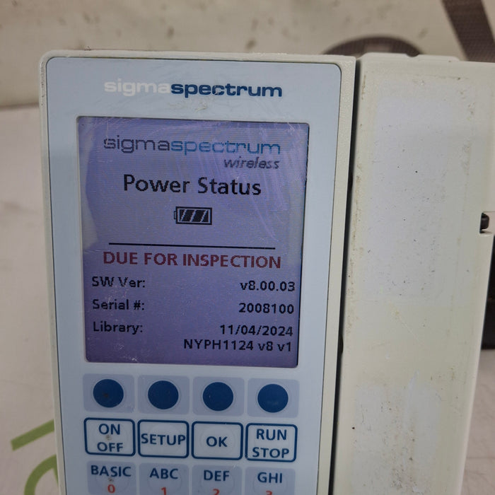 Baxter Baxter Sigma Spectrum 8.00.03 w/o Battery Infusion Pump Infusion Pumps reLink Medical