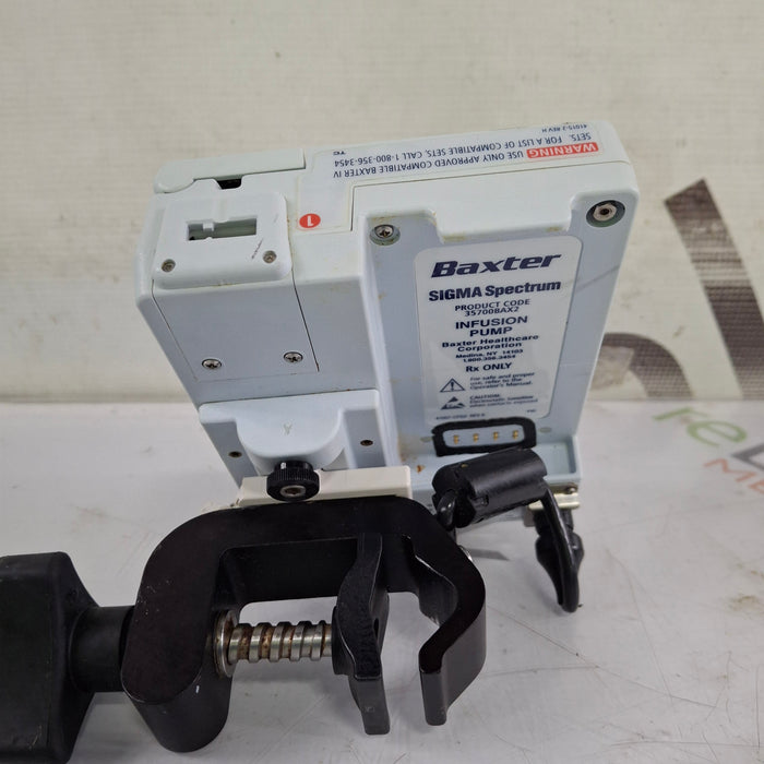 Baxter Baxter Sigma Spectrum 8.00.03 w/o Battery Infusion Pump Infusion Pumps reLink Medical