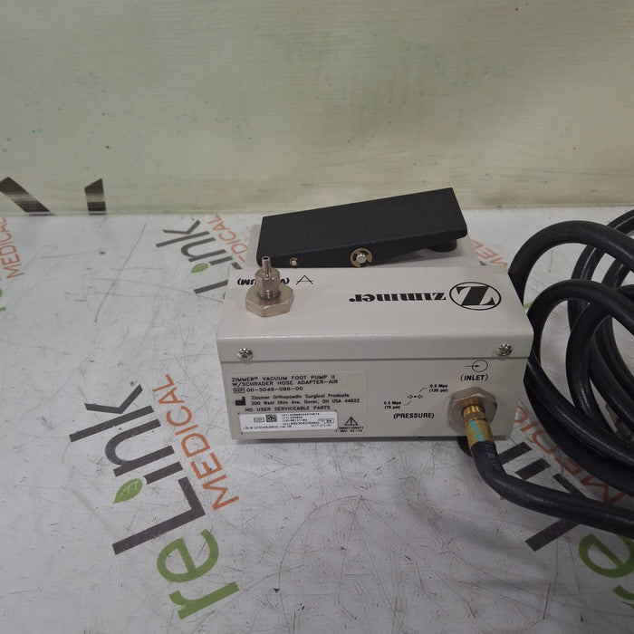 Zimmer Zimmer 5049-86 Foot Switch Electrosurgical Units reLink Medical