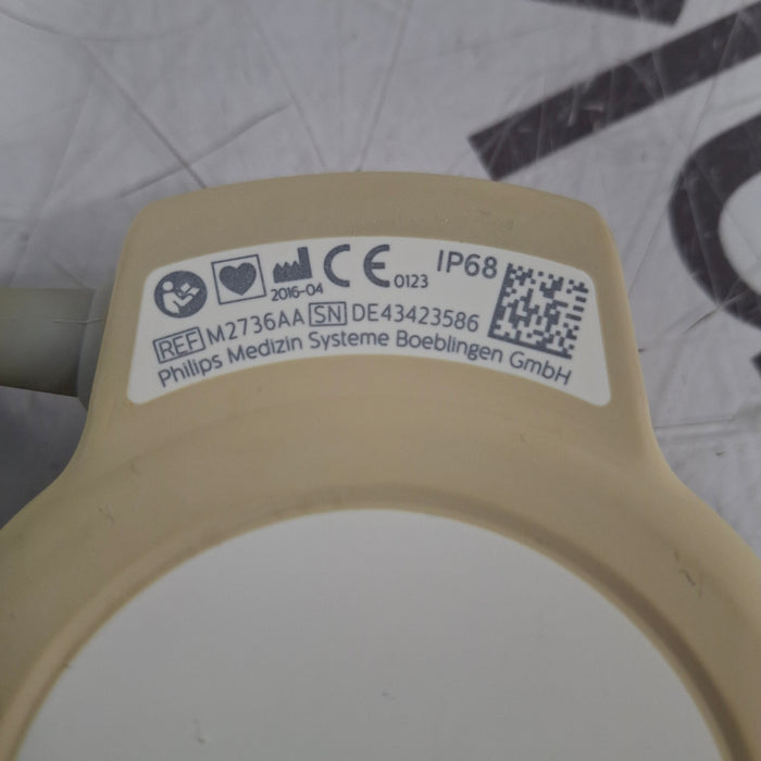 Philips Philips M2736AA Avalon Fetal Ultrasound Transducer Patient Monitors reLink Medical