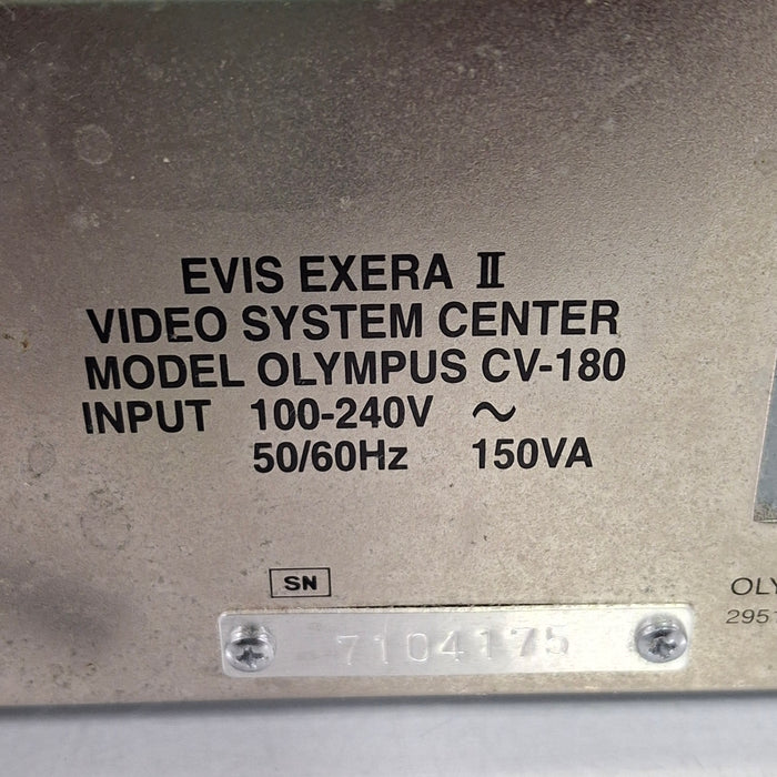 Olympus Olympus CV-180 Processor Flexible Endoscopy reLink Medical