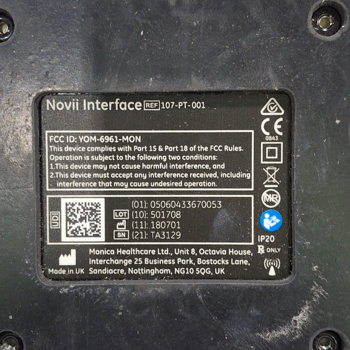 Monica Healthcare Limited Monica Healthcare Limited 107-PT-001 Fetal Monitor Patient Monitors reLink Medical