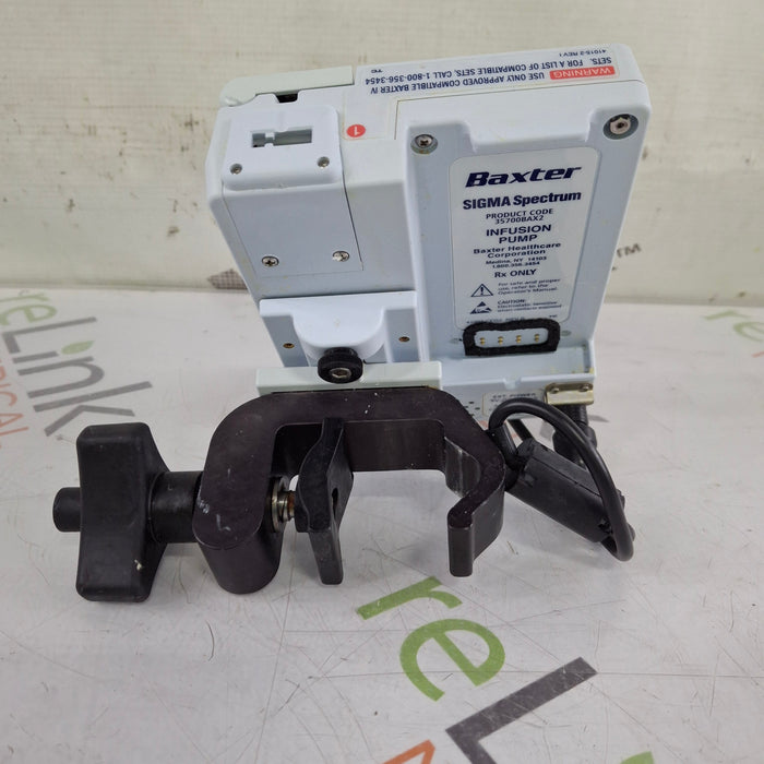 Baxter Baxter Sigma Spectrum 8.00.05 w/o Battery Infusion Pump Infusion Pump reLink Medical