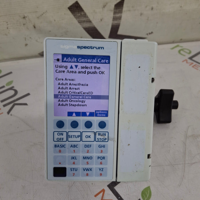 Baxter Baxter Sigma Spectrum 8.00.03 w/o Battery Infusion Pump Infusion Pumps reLink Medical