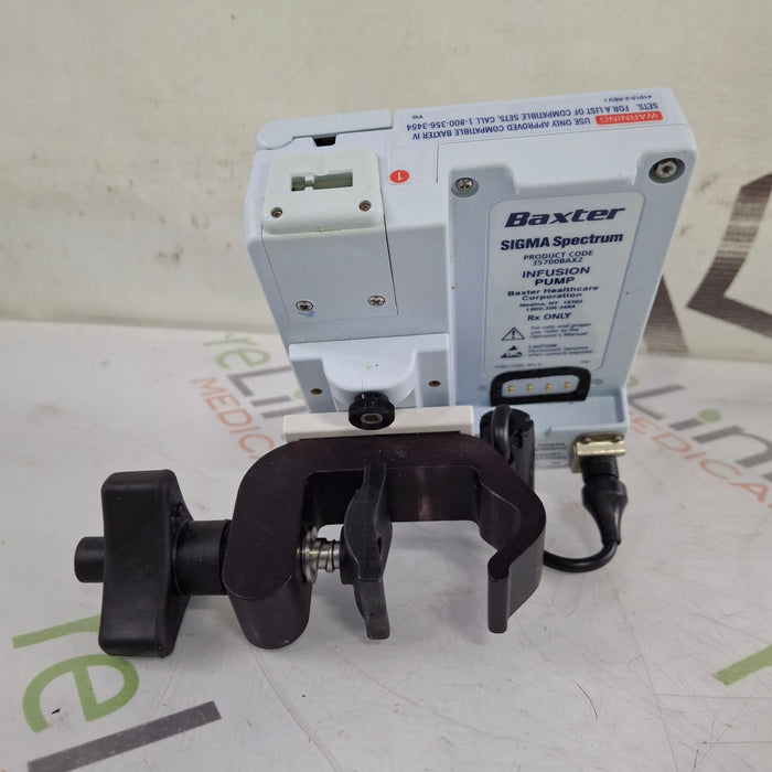 Baxter Baxter Sigma Spectrum 8.01.00 w/o Battery Infusion Pump Infusion Pump reLink Medical