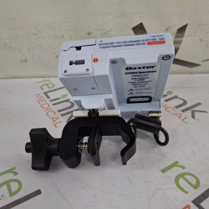 Baxter Baxter Sigma Spectrum 8.01.00 w/o Battery Infusion Pump Infusion Pump reLink Medical