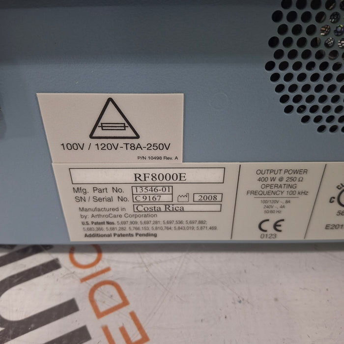 ArthroCare Corporation ArthroCare Corporation Coblator II Surgical System Electrosurgical Units reLink Medical