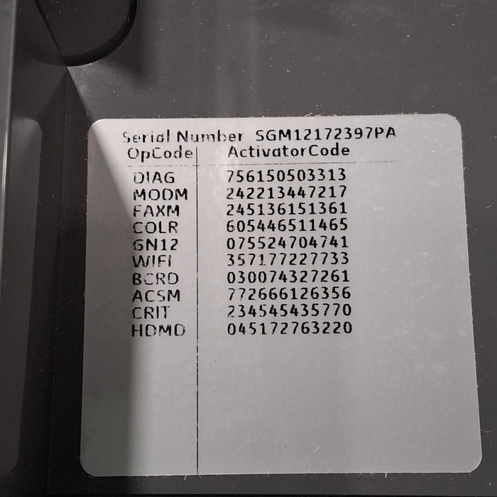 GE Healthcare MAC 5500 HD ECG without CAM Module