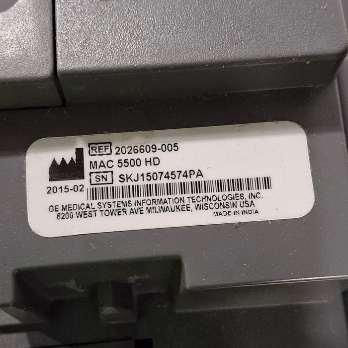 GE Healthcare GE Healthcare MAC 5500 HD ECG without CAM Module Cardiology reLink Medical