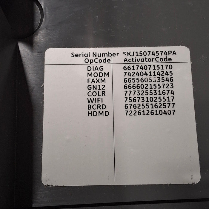 GE Healthcare GE Healthcare MAC 5500 HD ECG without CAM Module Cardiology reLink Medical