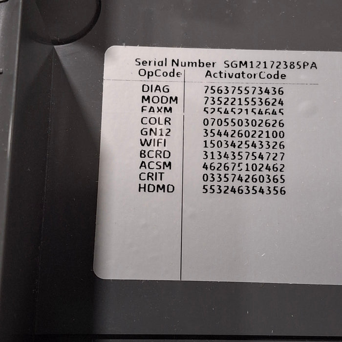 GE Healthcare GE Healthcare MAC 5500 HD ECG without CAM Module Cardiology reLink Medical