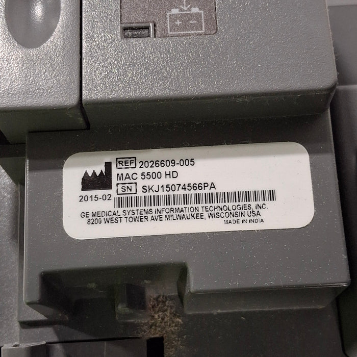 GE Healthcare GE Healthcare MAC 5500 HD ECG without CAM Module Cardiology reLink Medical