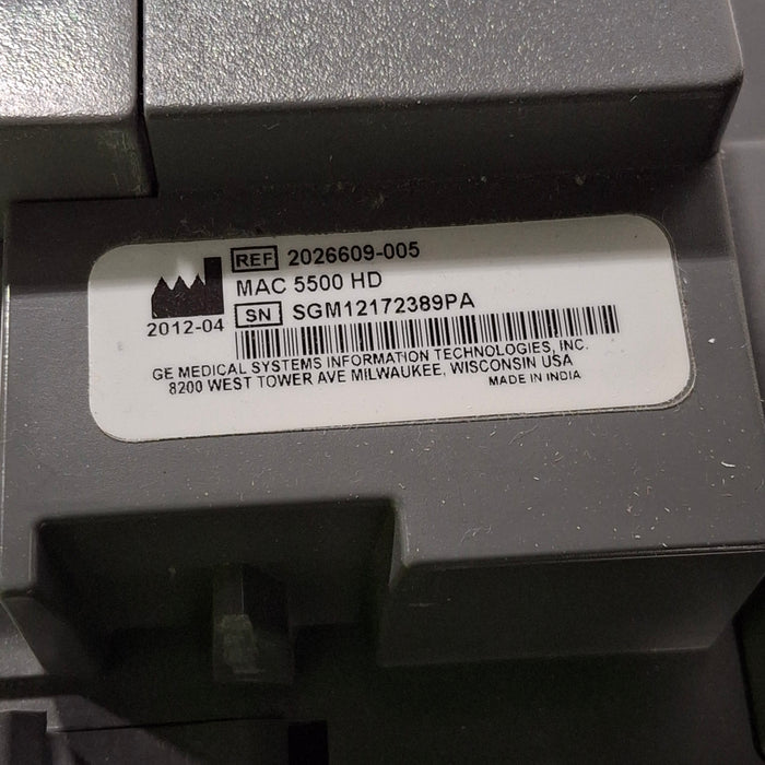 GE Healthcare GE Healthcare MAC 5500 HD ECG without CAM Module Cardiology reLink Medical