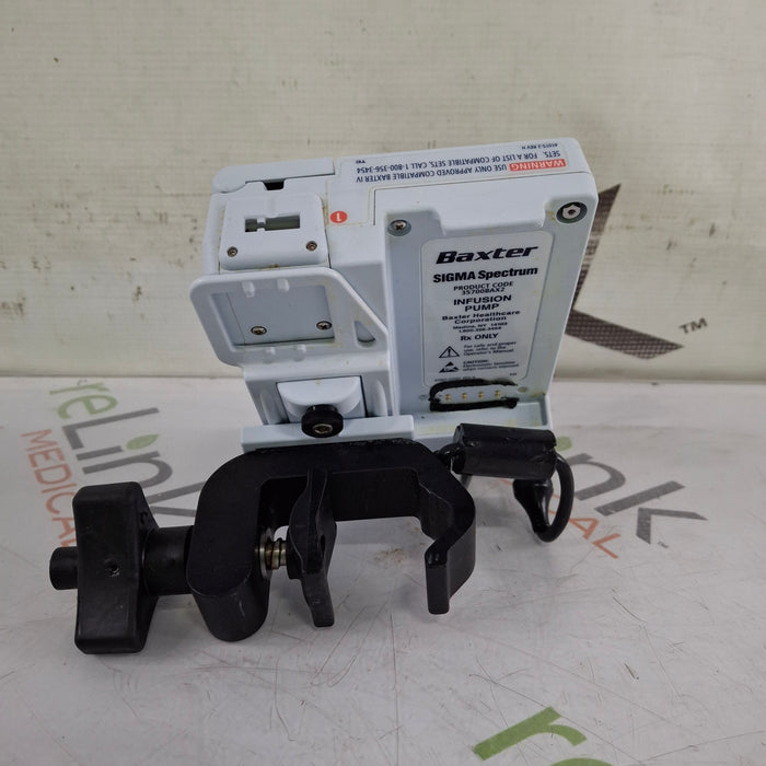 Baxter Baxter Sigma Spectrum 8.01.00 w/o Battery Infusion Pump Infusion Pump reLink Medical