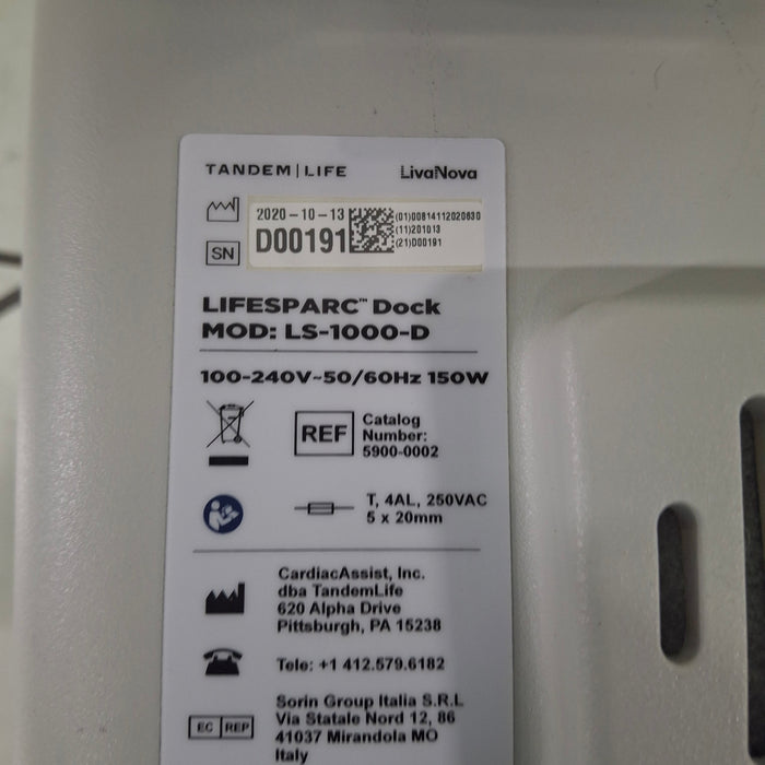 LivaNova PLC LivaNova PLC LifeSparc LS-1000 Circulatory Support System Perfusion reLink Medical