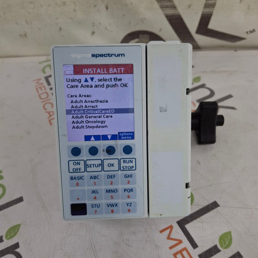 Baxter Baxter Sigma Spectrum 8.00.03 w/o Battery Infusion Pump Infusion Pump reLink Medical