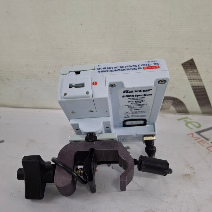 Baxter Baxter Sigma Spectrum 8.00.05 w/o Battery Infusion Pump Infusion Pump reLink Medical