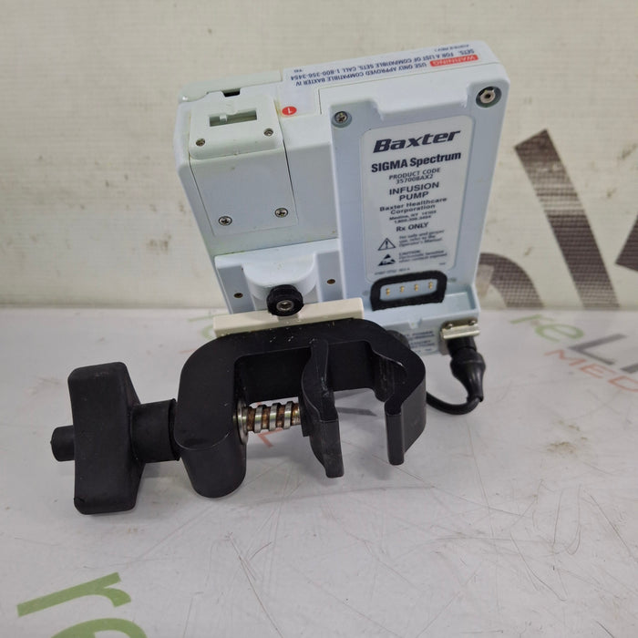 Baxter Baxter Sigma Spectrum 8.00.05 w/o Battery Infusion Pump Infusion Pump reLink Medical