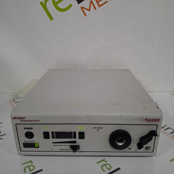 Stryker Stryker X6000 Light Source Rigid Endoscopy reLink Medical