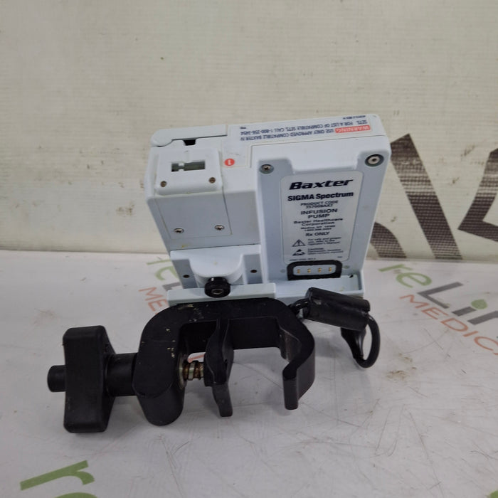 Baxter Baxter Sigma Spectrum 8.00.03 w/o Battery Infusion Pump Infusion Pump reLink Medical