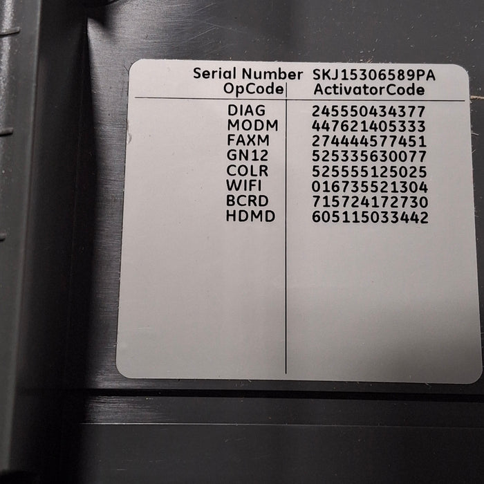 GE Healthcare GE Healthcare MAC 5500 HD ECG without CAM Module Cardiology reLink Medical