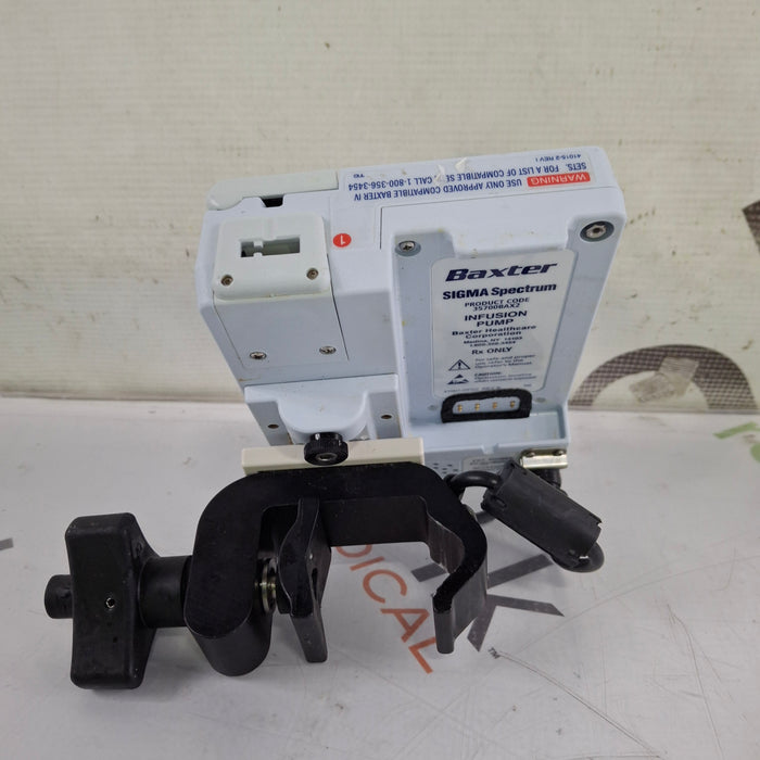 Baxter Baxter Sigma Spectrum 8.01.00 w/o Battery Infusion Pump Infusion Pump reLink Medical