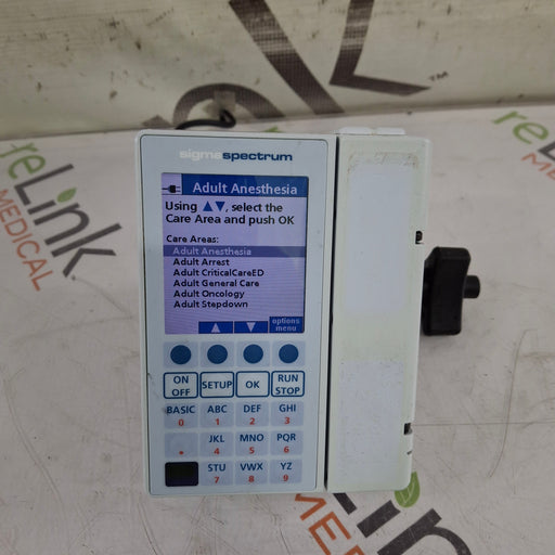 Baxter Baxter Sigma Spectrum 8.00.04 w/o Battery Infusion Pump Infusion Pump reLink Medical