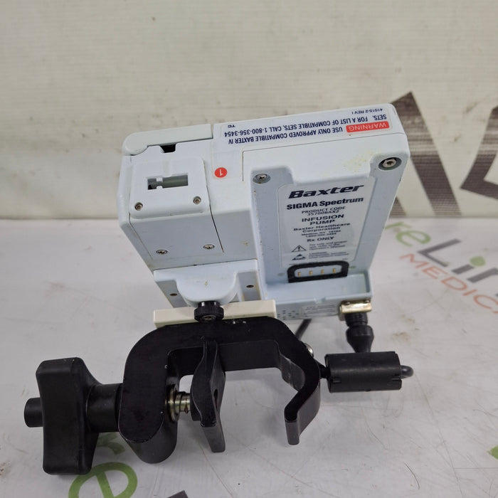 Baxter Baxter Sigma Spectrum 8.00.04 w/o Battery Infusion Pump Infusion Pump reLink Medical