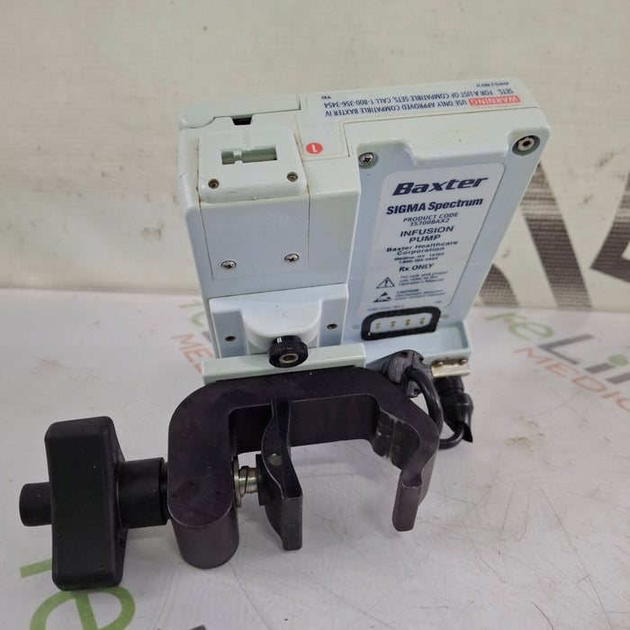 Baxter Baxter Sigma Spectrum 8.00.03 w/o Battery Infusion Pump Infusion Pump reLink Medical