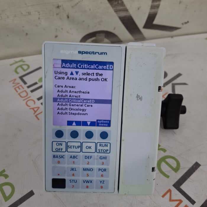 Baxter Baxter Sigma Spectrum 8.00.05 w/o Battery Infusion Pump Infusion Pumps reLink Medical