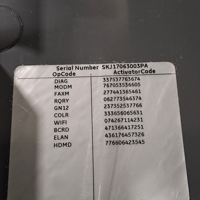 GE Healthcare GE Healthcare MAC 5500 HD ECG without CAM Module Cardiology reLink Medical