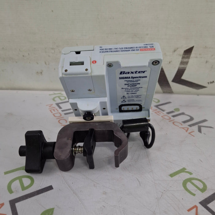Baxter Baxter Sigma Spectrum 8.00.04 w/o Battery Infusion Pump Infusion Pump reLink Medical