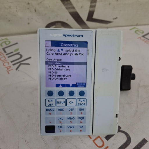 Baxter Baxter Sigma Spectrum 8.01.00 w/o Battery Infusion Pump Infusion Pump reLink Medical